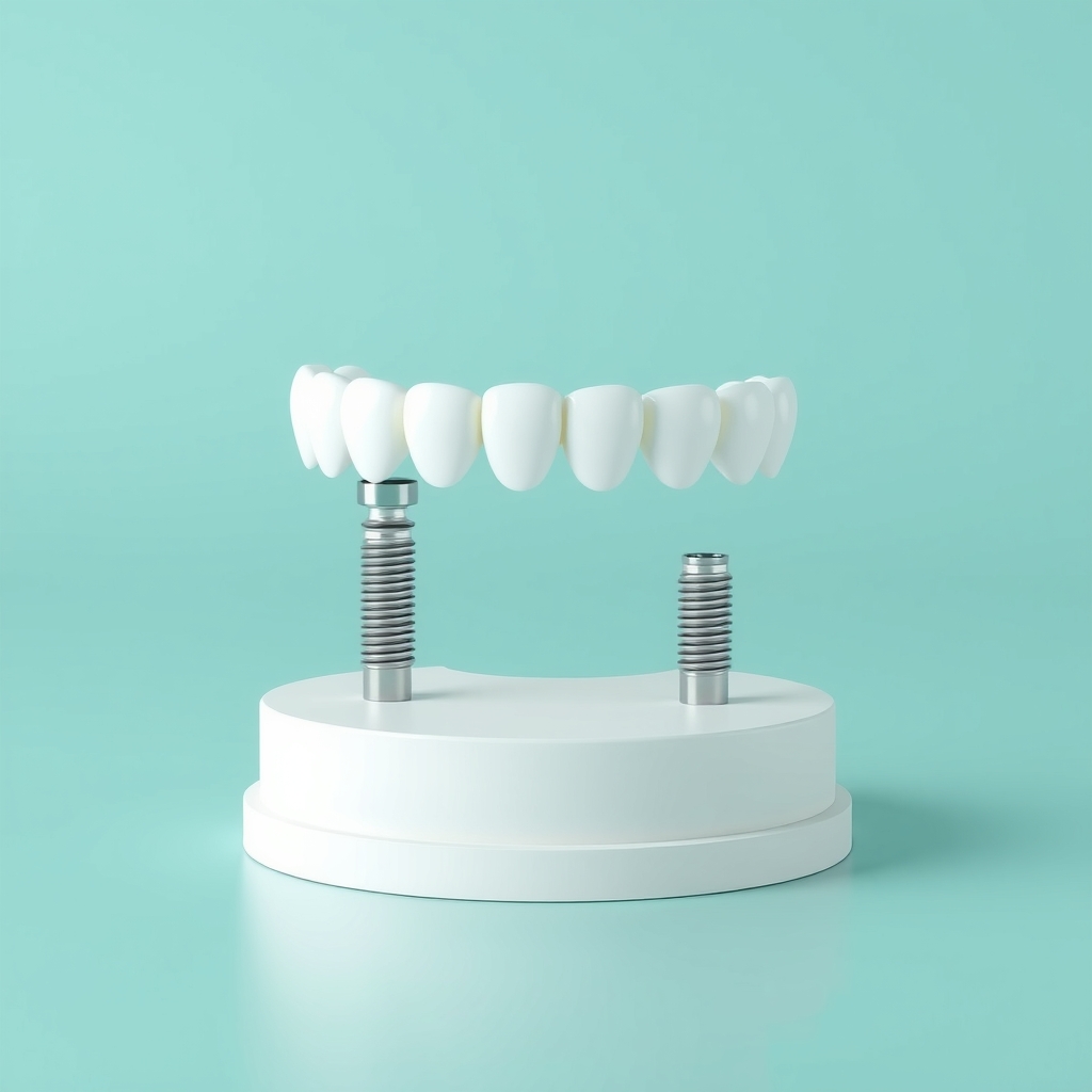 Illustration: All-on-4 and All-on-6 Full-Arch Implants: A Gurugram Patient's Guide