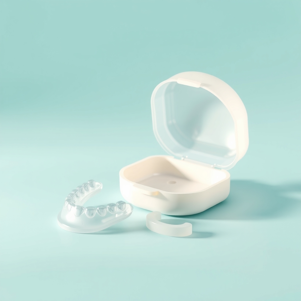 Illustration: Orthodontic Retainers: Types, Wear Time, and Care After Braces or Aligners