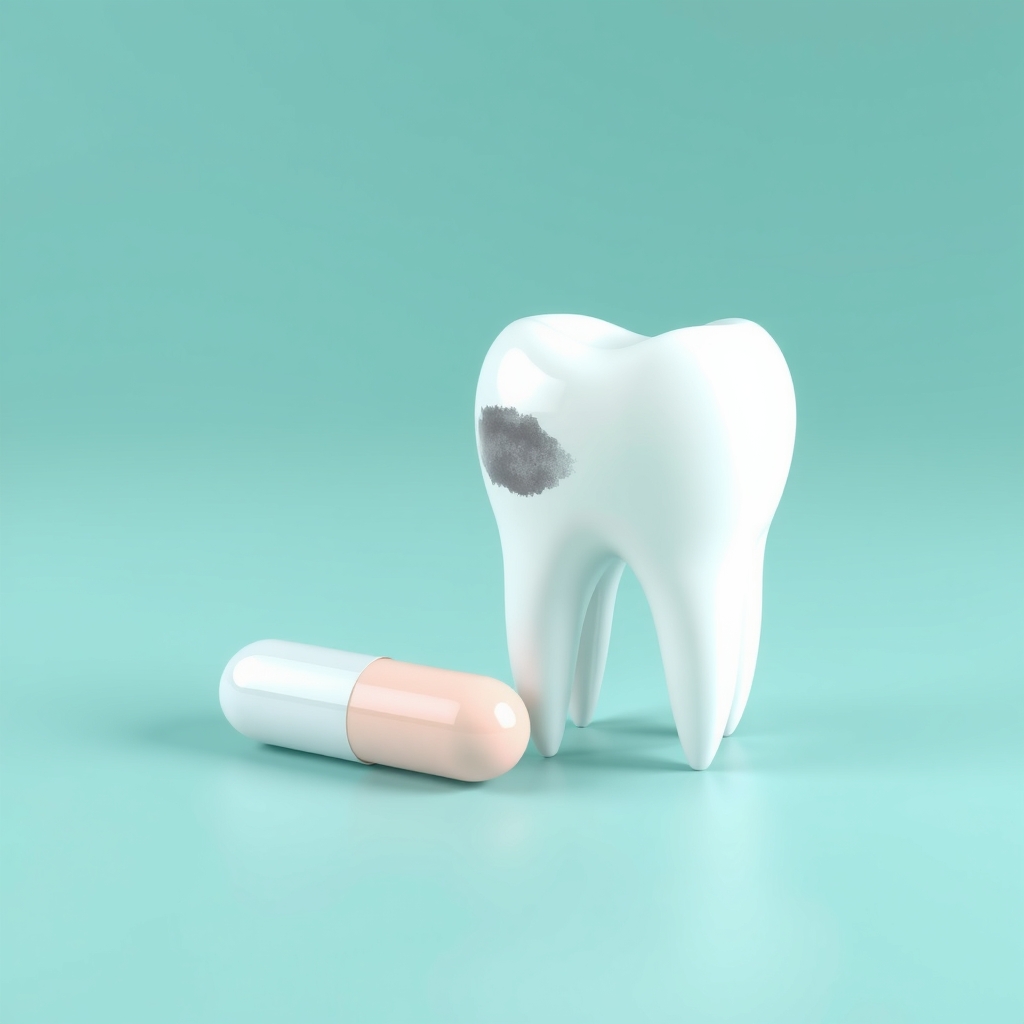 Illustration: Medication-Related Tooth Staining: Causes and Treatment Options
