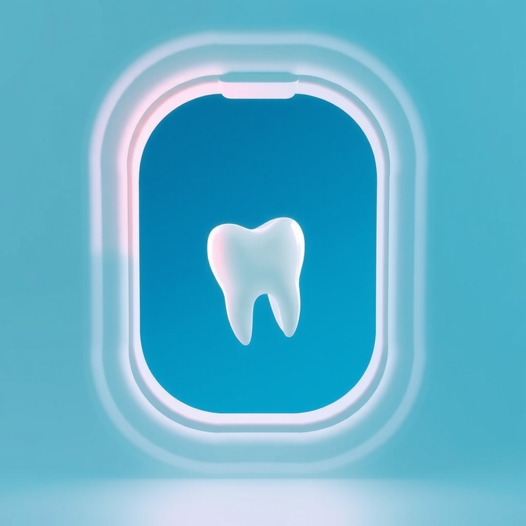 Illustration: Why Do My Teeth Hurt When I Fly? Understanding Dental Barodontalgia