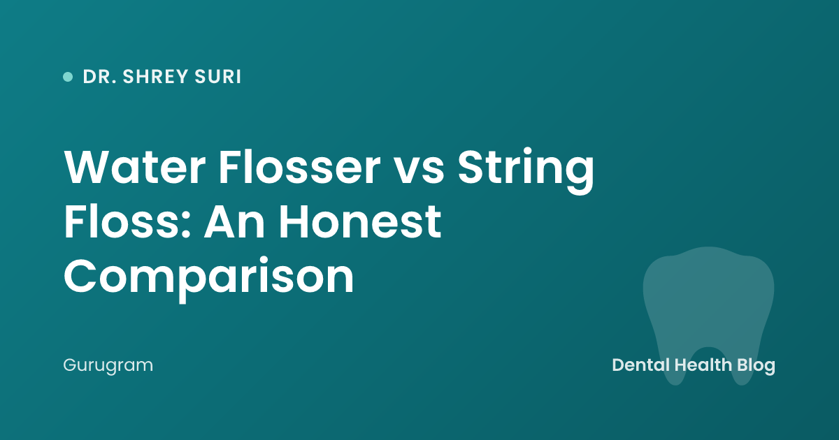 Water Flosser vs String Floss: An Honest Comparison